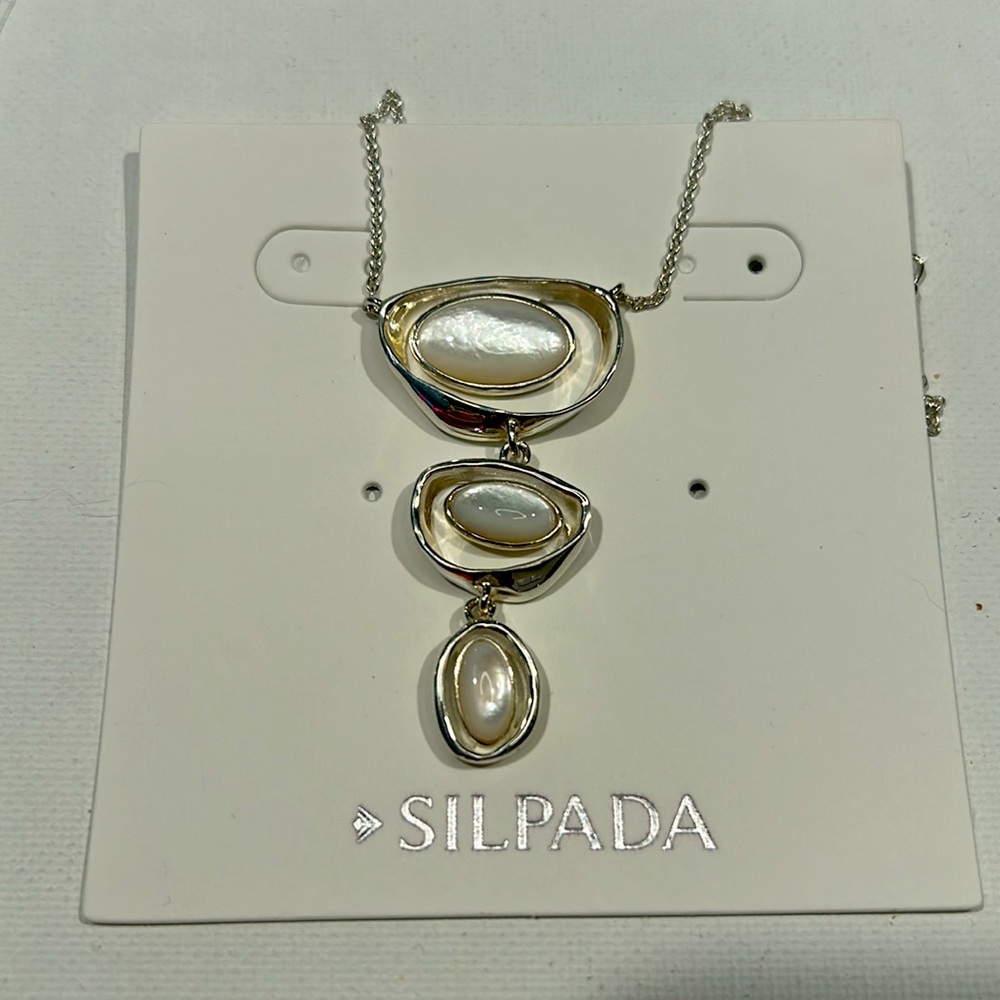 Silpada Bold Mix Necklace new gorgeous luxury for a small price.